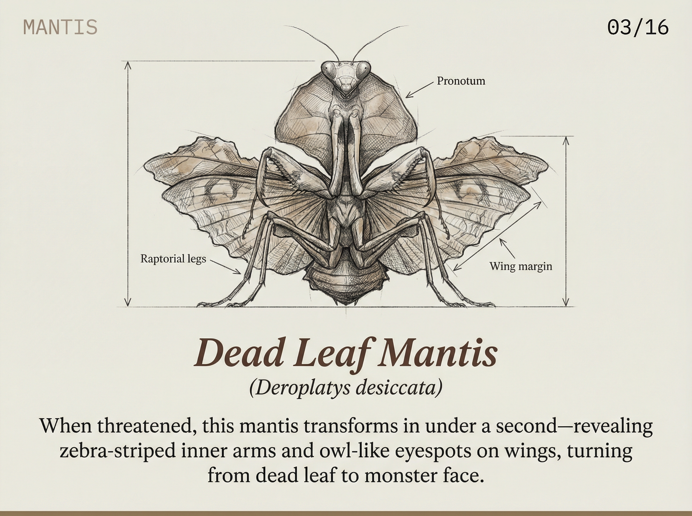 Dead Leaf Mantis