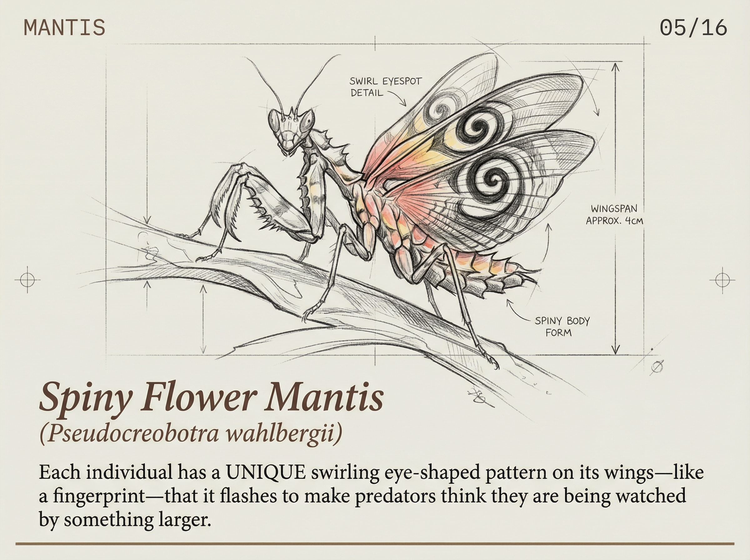 Spiny Flower Mantis