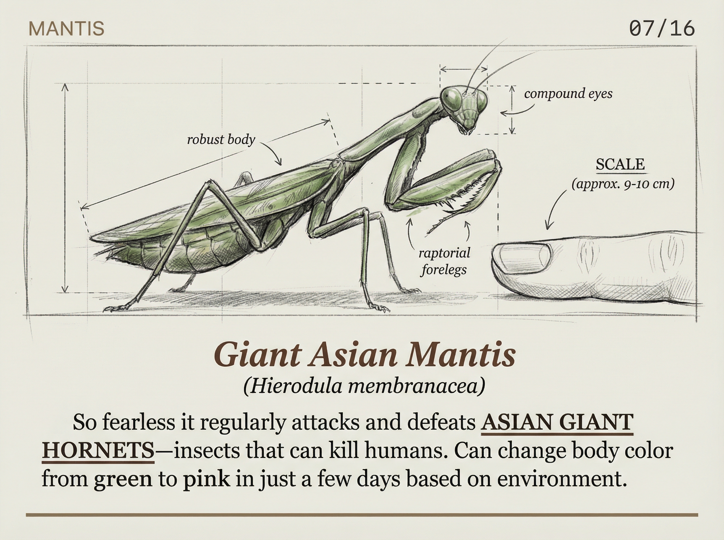 Giant Asian Mantis